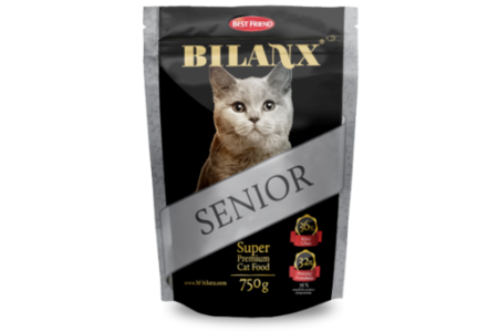 BILANX Senior rich in Chicken супер премиум корм для старых кошек